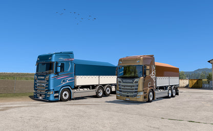 [OSB PACK] Scania NG S/R + 2 axle ownable trailer