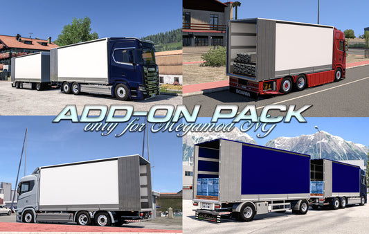 [ADD-ON] for Scania NG [Megamod] tandem pack