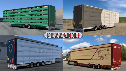 [Pezzaioli semitrailer] Ownable livestock SBA31- 5 floors semitrailer v1.0