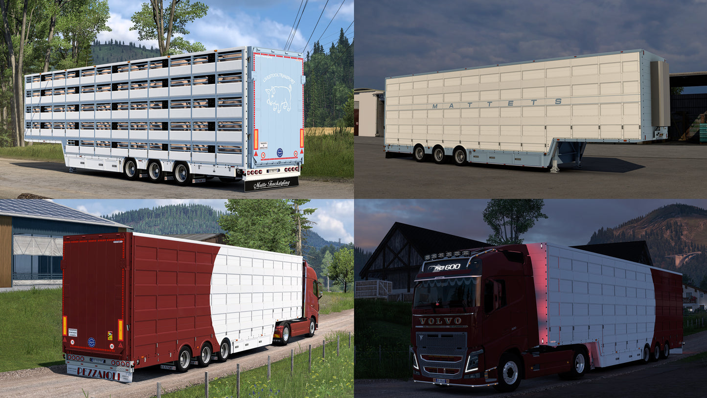 [Pezzaioli semitrailer] Ownable livestock SBA31- 5 floors semitrailer v1.0
