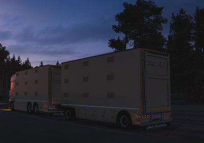 [Berdex Livestock Pack] Scania S + Ownable 2 axle trailer