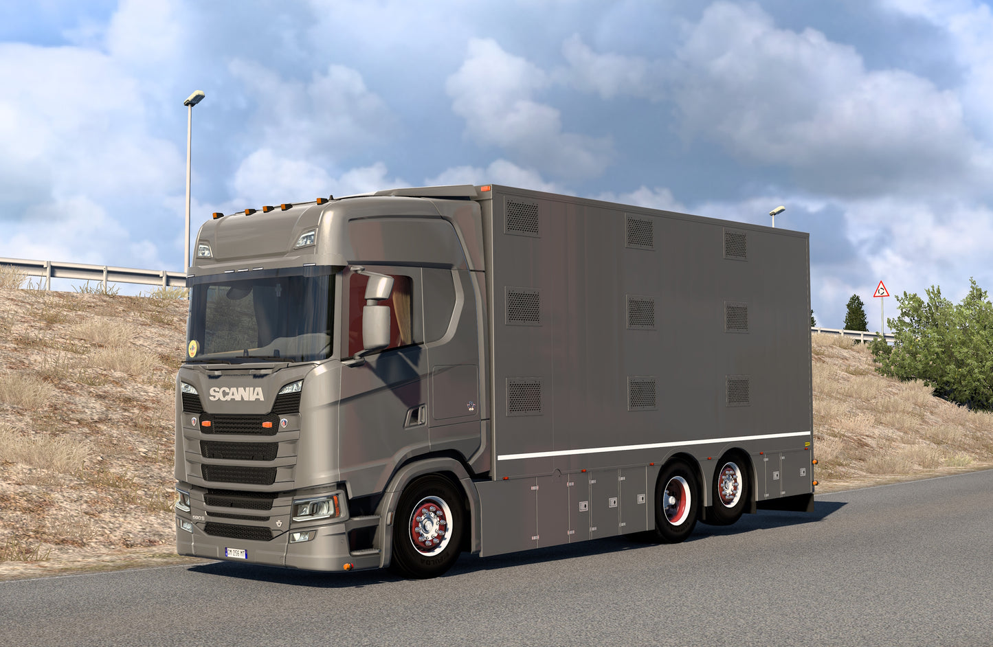 [Berdex Livestock Pack] Scania S + Ownable 2 axle trailer