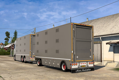 [Berdex Livestock Pack] Scania S + Ownable 2 axle trailer