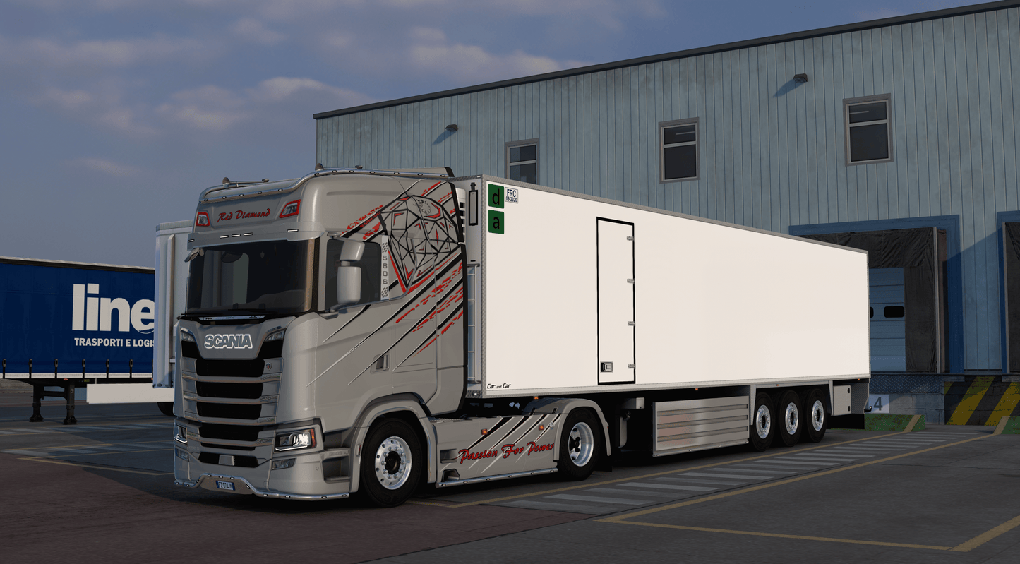 Cardi reefer semitrailer [Pack] v1.0
