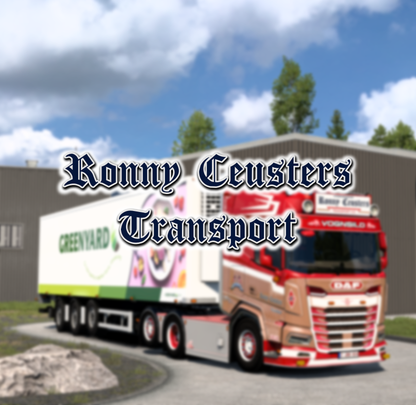 Ronny Ceusters Transport - Daf XF 2025 + VéDéCar Greenyard trailer