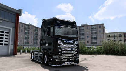 Lux interior Scania S & addons
