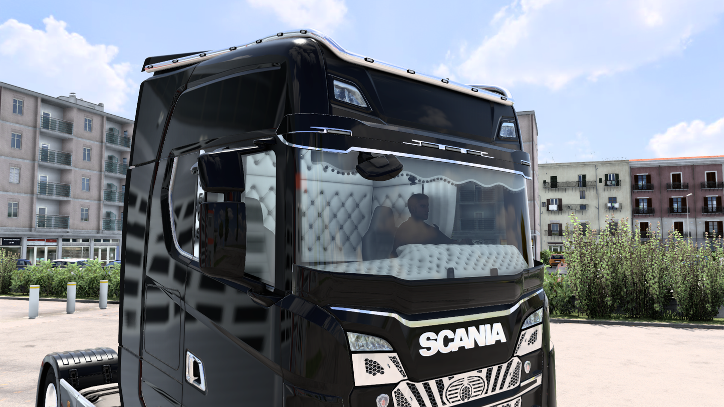 Lux interior Scania S & addons