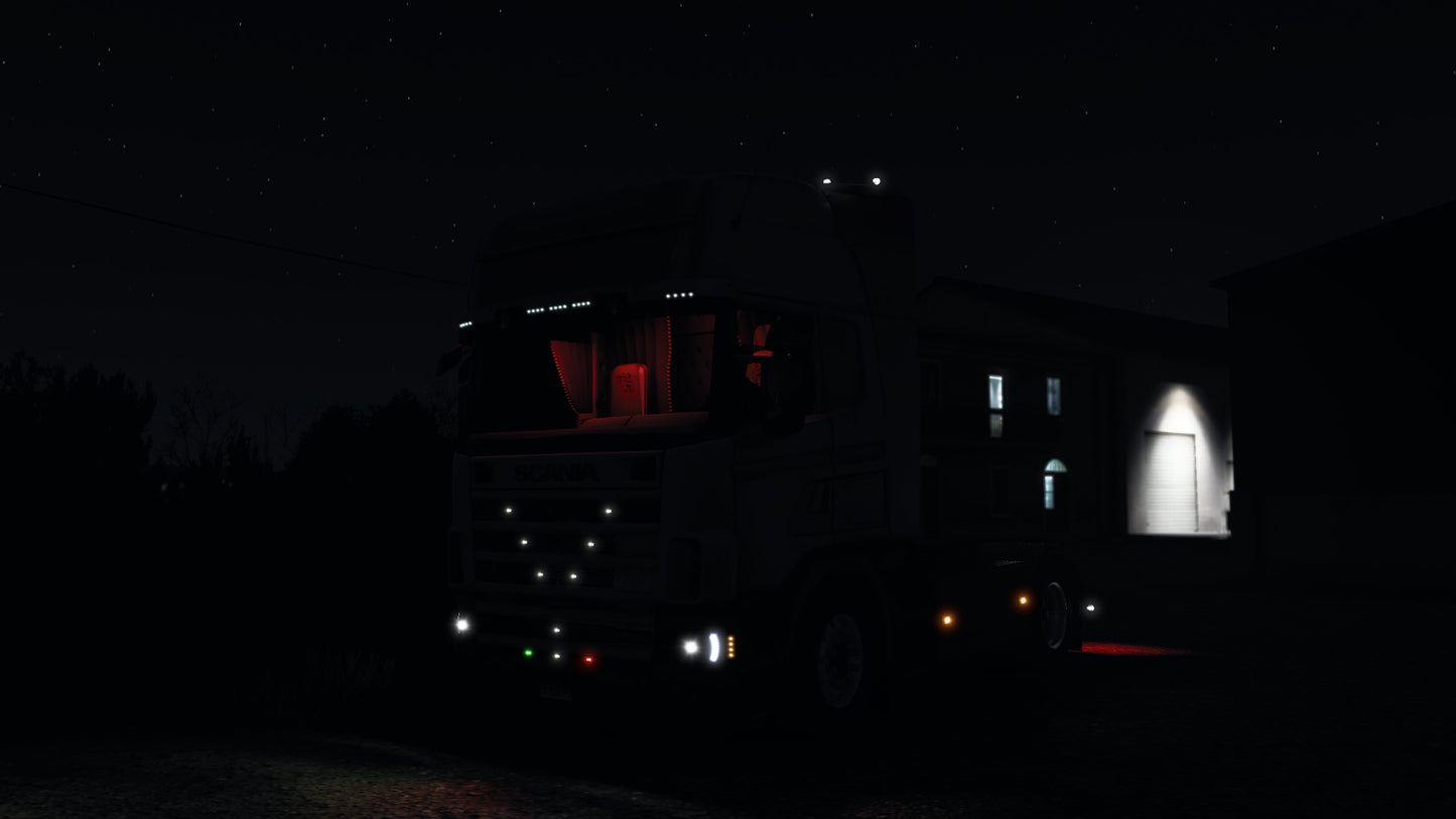 Lux interior Scania R4 rjl