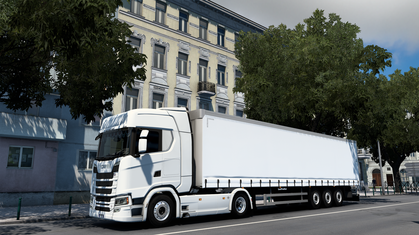 [LeciTrailer] curtainsider ownable semitrailer