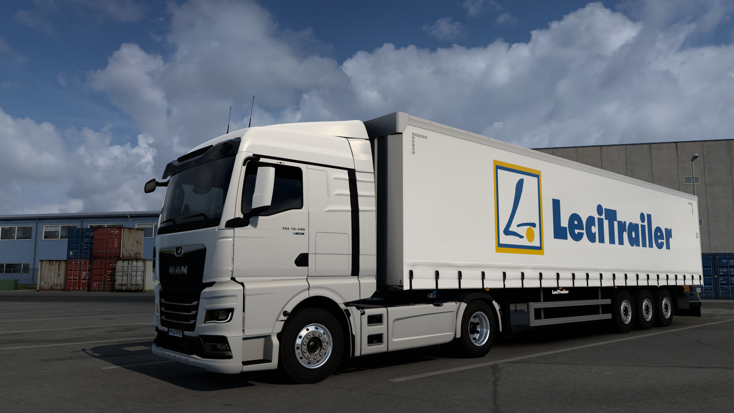 [LeciTrailer] curtainsider ownable semitrailer