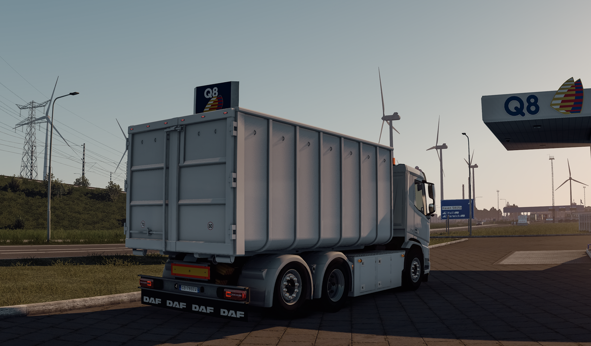 Daf Rigid Body Buffer Daf XD Rigid Addons – Matte Truckstyling