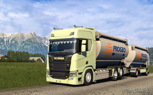 [Menci Venere feedtank PACK] Scania NG R/S + 2 axle standalone trailer