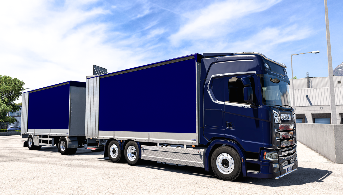 [ADD-ON] for Scania NG [Megamod] tandem pack