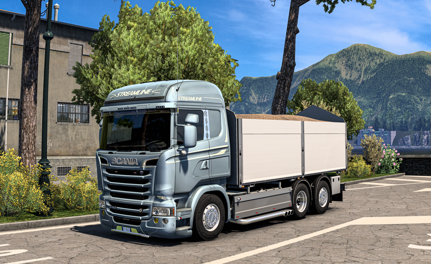 [OSB PACK] for Scania RJL r4r5r6 + Ownable 2 axle trailer