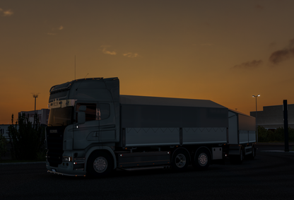 [OSB PACK] for Scania RJL r4r5r6 + Ownable 2 axle trailer