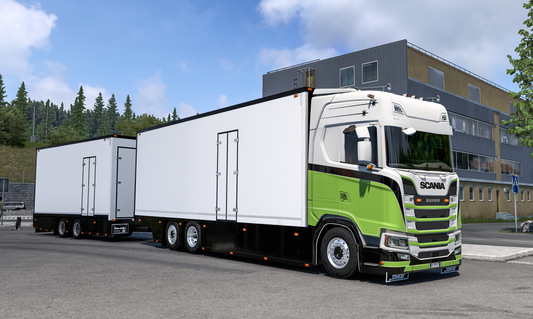 [Theo Mulder BV] Scania Next gen S/R ADD-ON + Ownable trailer