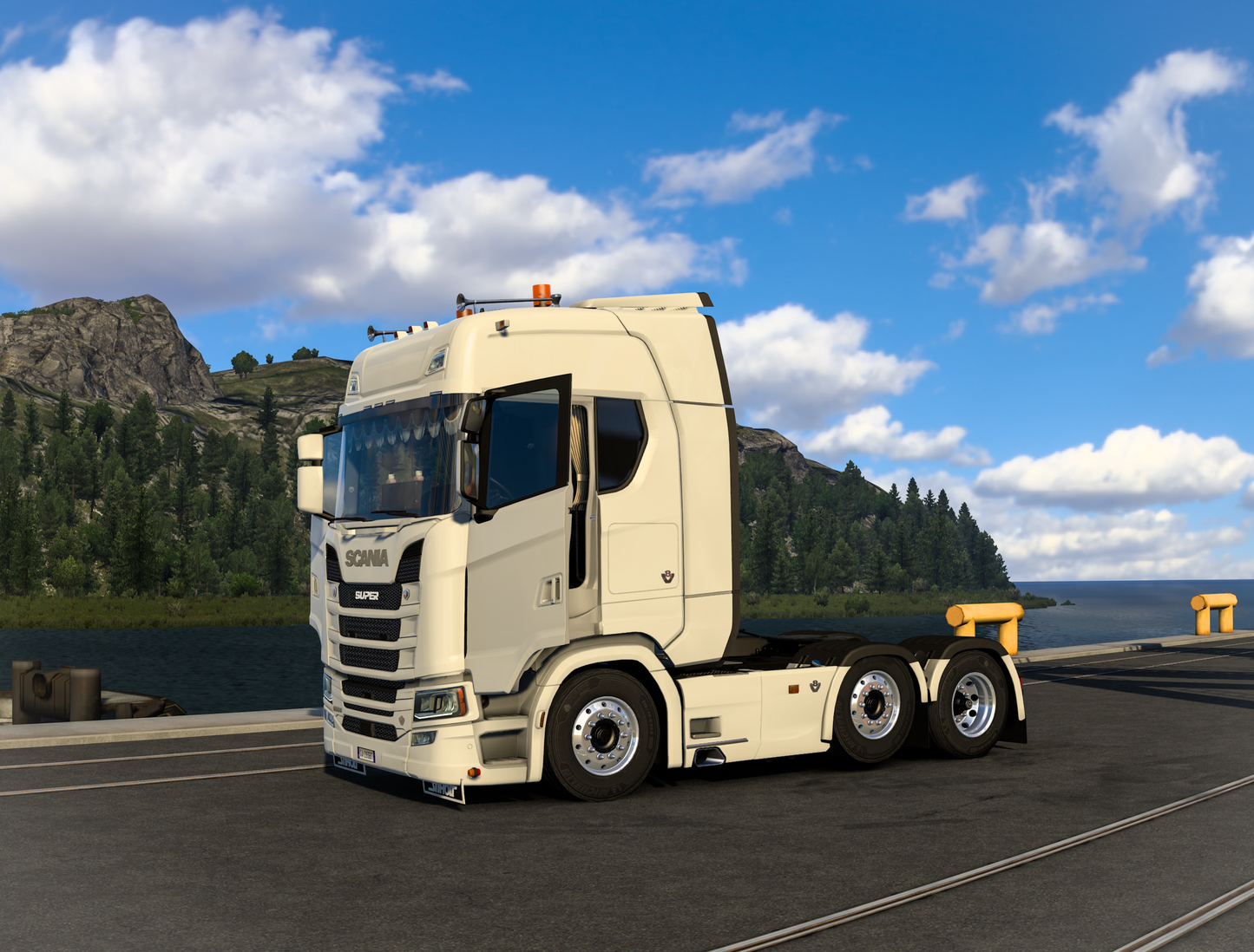 Open doors ADD-ON for Scania S (Eugene) [beta v1.0]