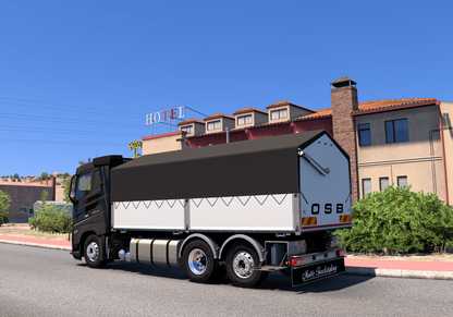 [OSB PACK] Volvo FH5 (by Sanax) + Ownable 2 axle cereal trailer