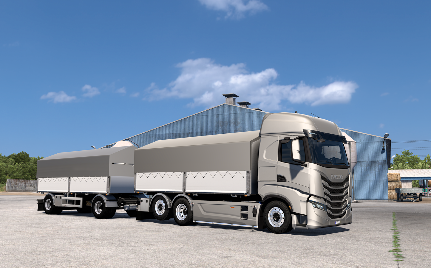 [OSB PACK] Iveco Sway (scs) ADD-ON + 2 axle Trailer