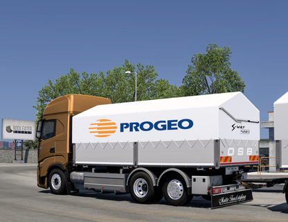 [OSB PACK] Iveco Sway (scs) ADD-ON + 2 axle Trailer