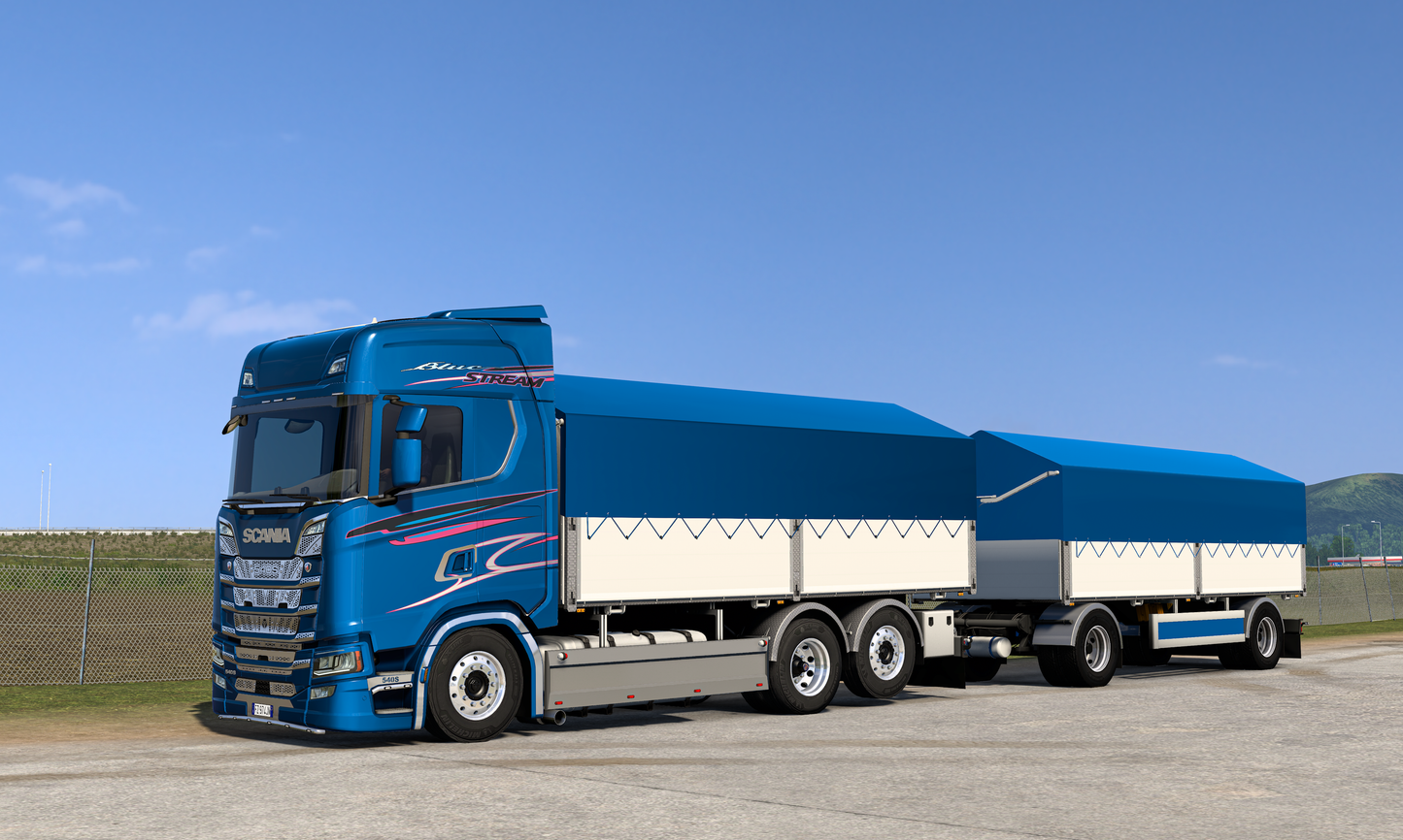 [OSB PACK] Scania NG S/R + 2 axle ownable trailer
