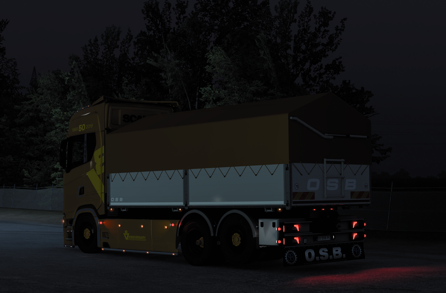 [OSB PACK] Scania NG S/R + 2 axle ownable trailer