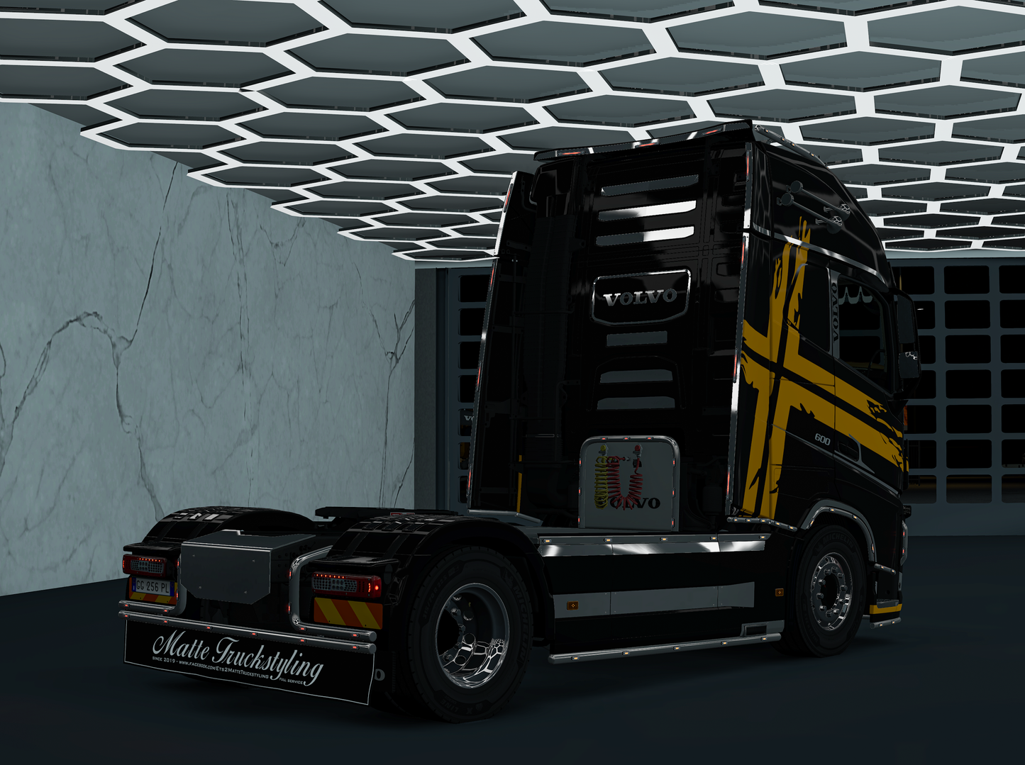 [Megamod kit steel] Volvo FH4 scs