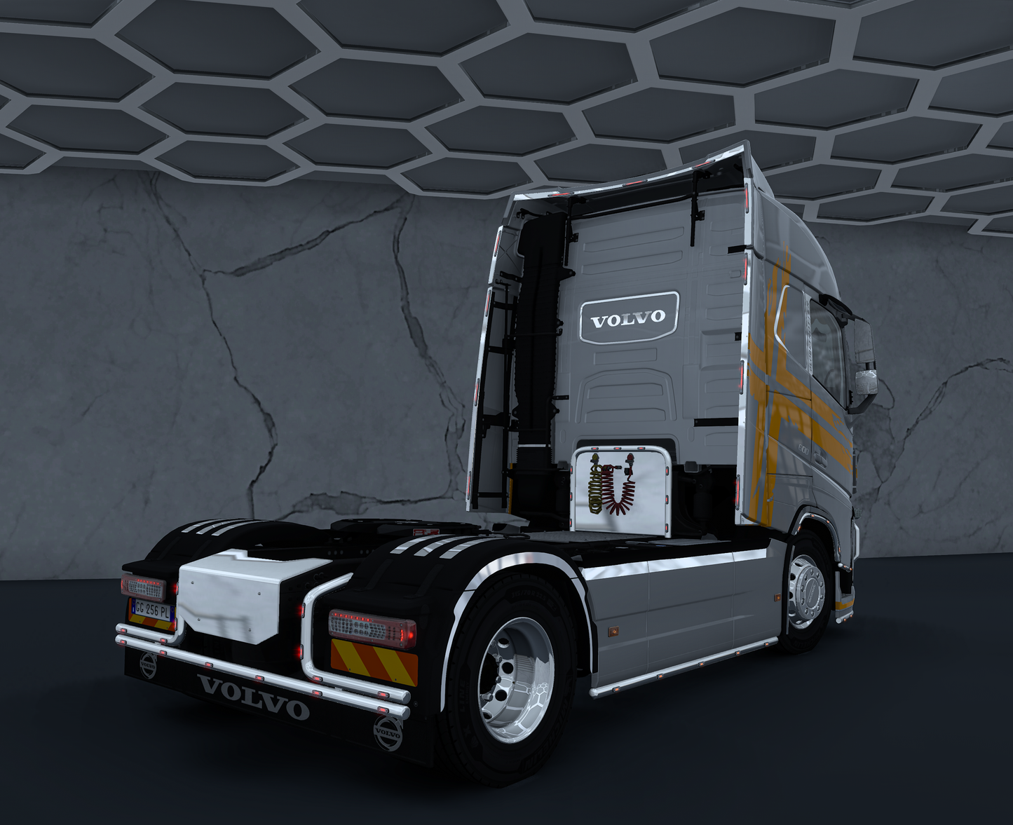 [Megamod kit steel] Volvo FH4 scs