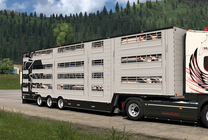 [Pezzaioli semitrailer] Ownable livestock SBA31- 3 floors semitrailer v1.0