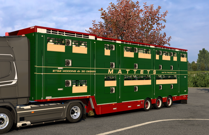 [Pezzaioli semitrailer] Ownable livestock SBA31- 3 floors semitrailer v1.0