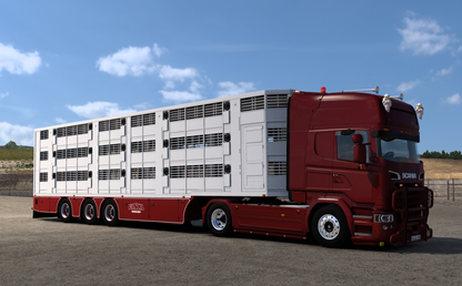 Finkl livestock ownable semitrailer - 3 floors