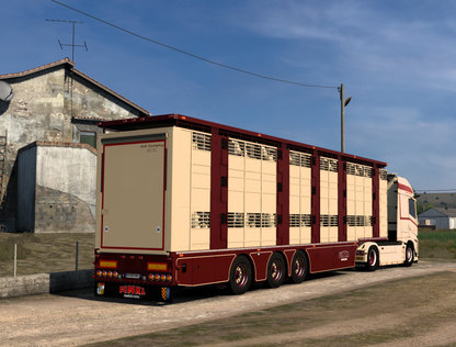 Finkl livestock ownable semitrailer - 3 floors