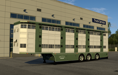 Finkl livestock ownable semitrailer - 3 floors