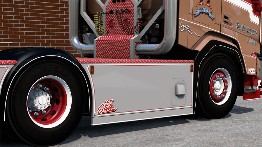 Ronny Ceusters Transport - Daf XF 2025 + VéDéCar Greenyard trailer