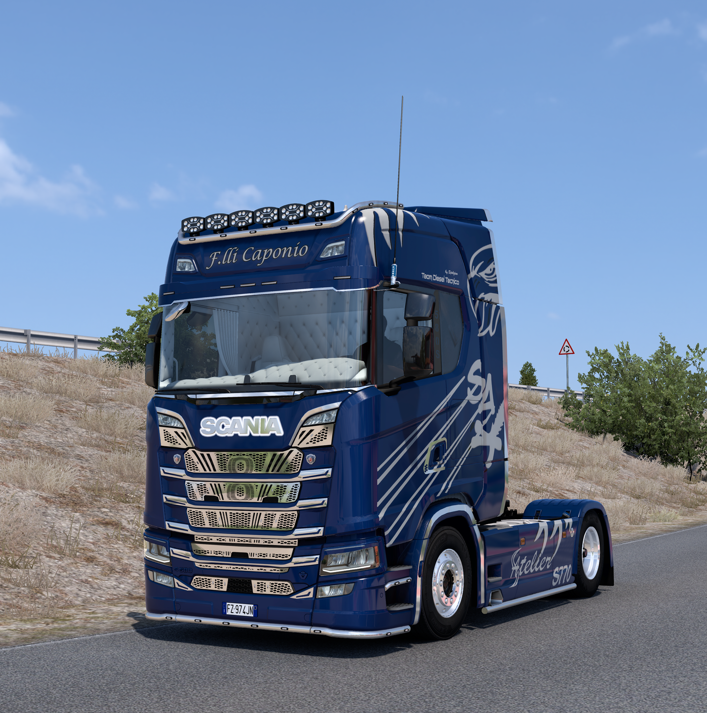 Lux Interior for Scania S Highline