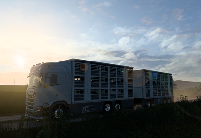 [IRMA Livestock Pack] Scania S + 3 axle Ownable trailer