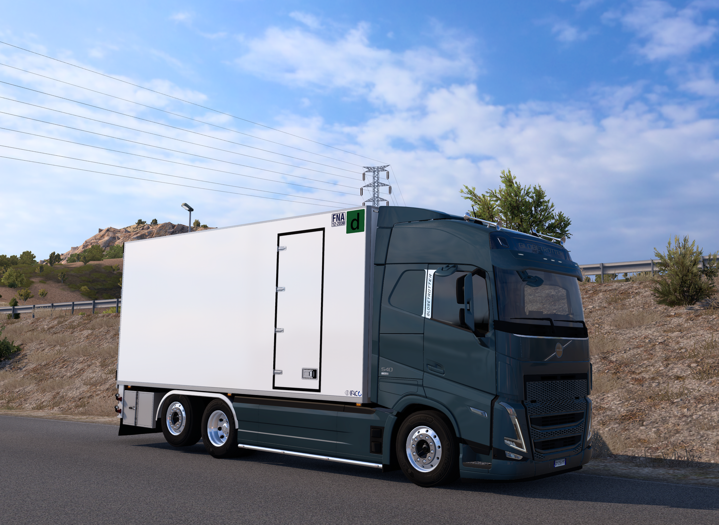 [IFAC Add-on] Tandem Pack Volvo FH6 + Rimorchio 2 assi