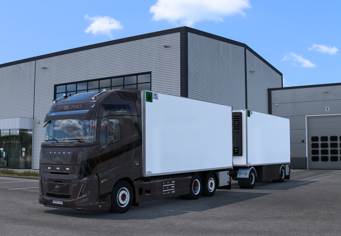 [IFAC Add-on] Tandem Pack Volvo FH6 + Rimorchio 2 assi