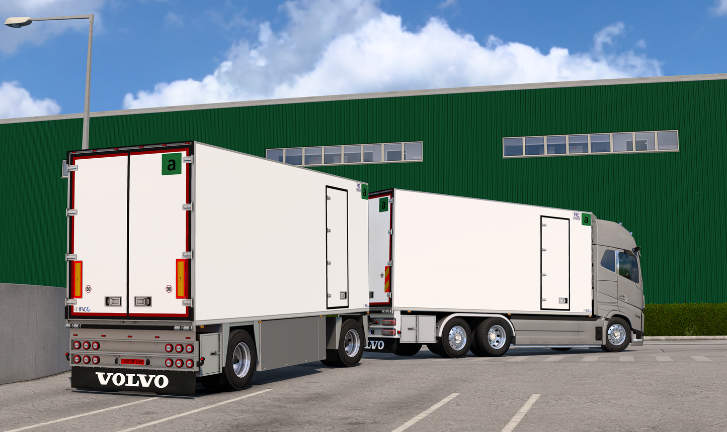 [IFAC Add-on] Tandem Pack Volvo FH6 + Rimorchio 2 assi