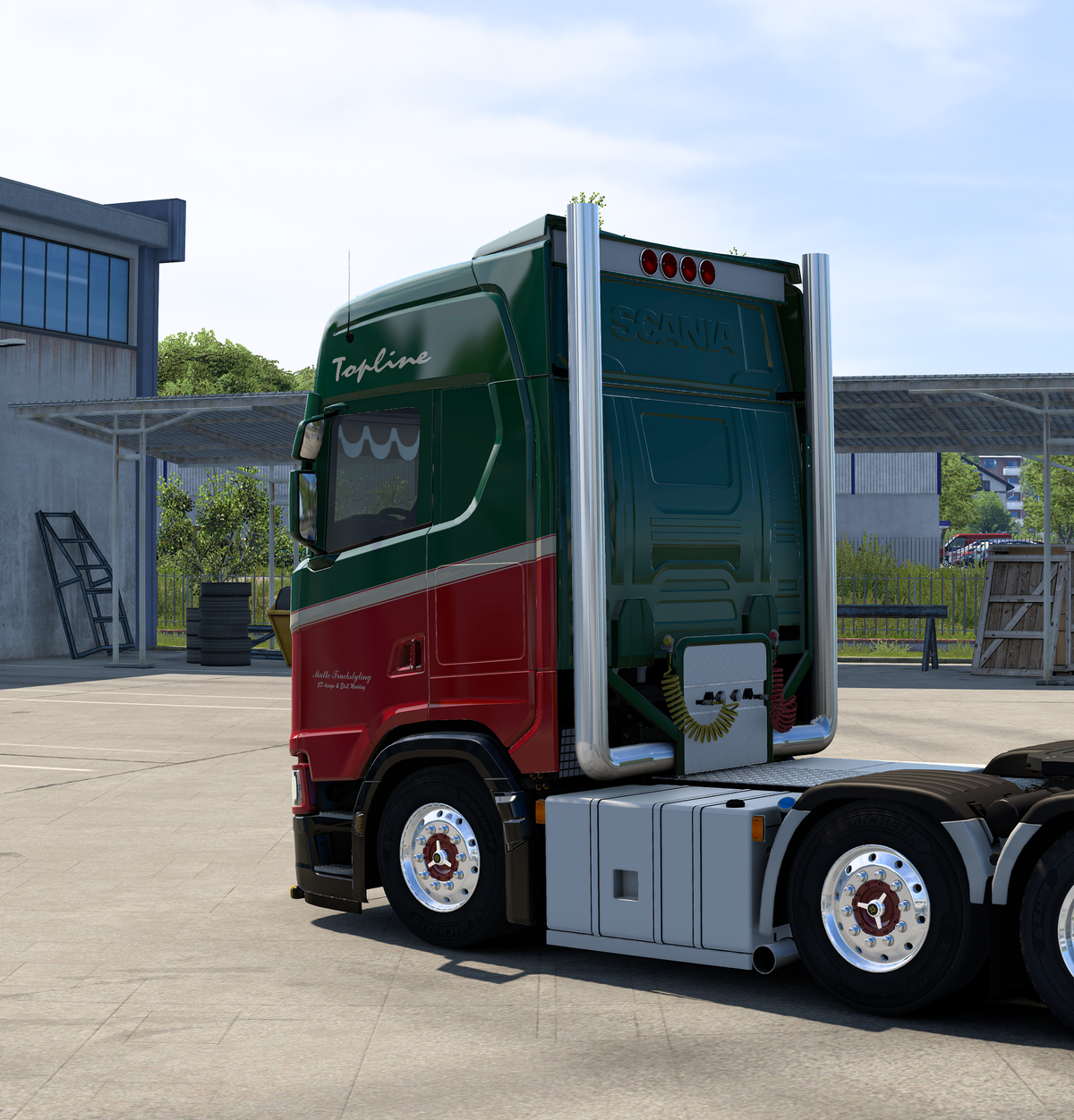 Holland style Parts for Scania S NG v1.0