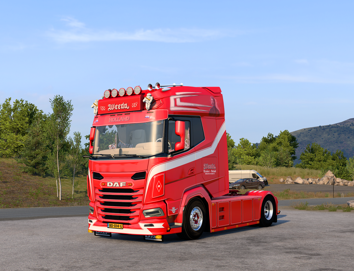 Weeda Transport - Daf XG+ 530 "The General"