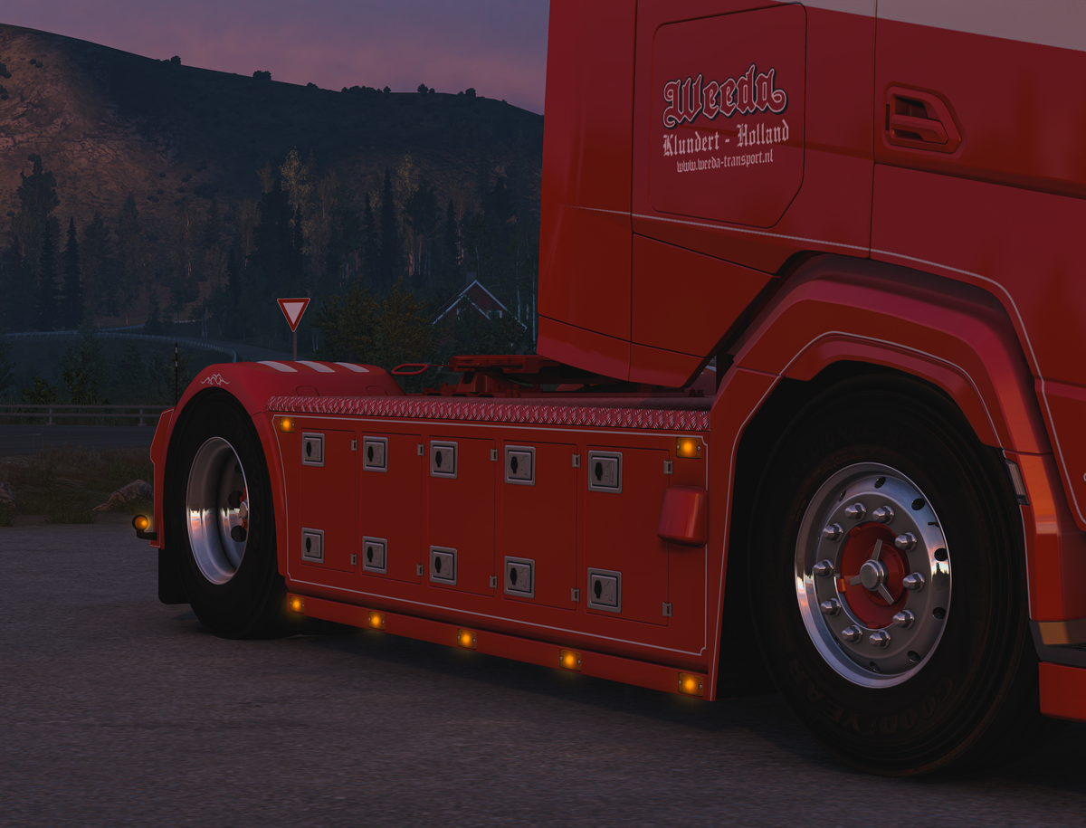 Weeda Transport - Daf XG+ 530 "The General"