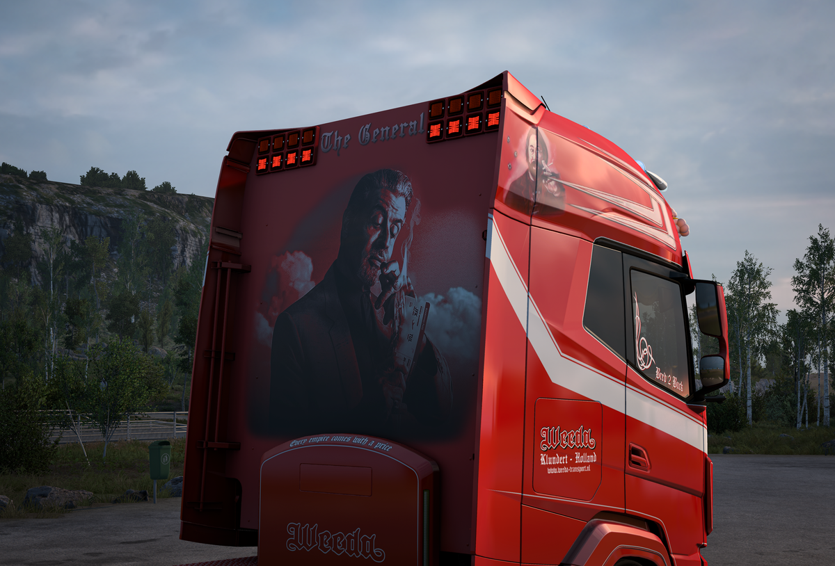 Weeda Transport - Daf XG+ 530 "The General"