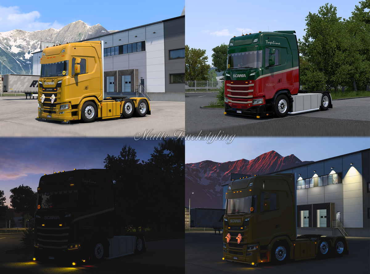 Holland style Parts for Scania S NG v1.0