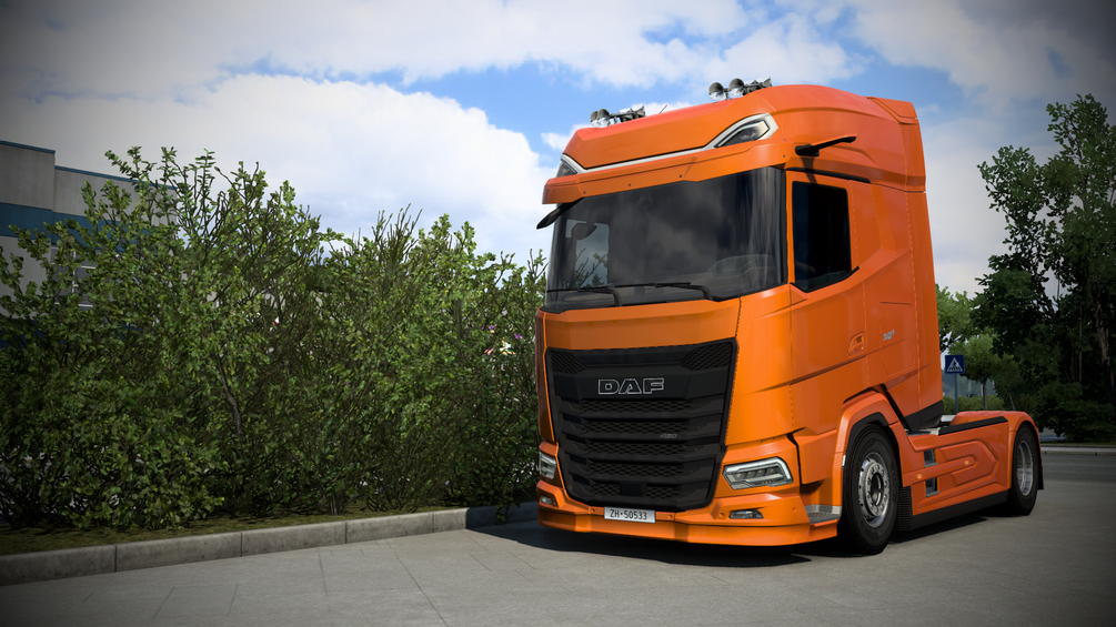 Extended Bumper Daf XG