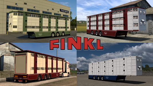Finkl livestock ownable semitrailer - 3 floors